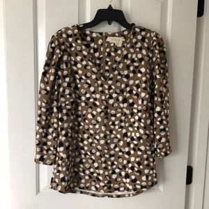 EUC Melloday  Animal Print Top Size XL